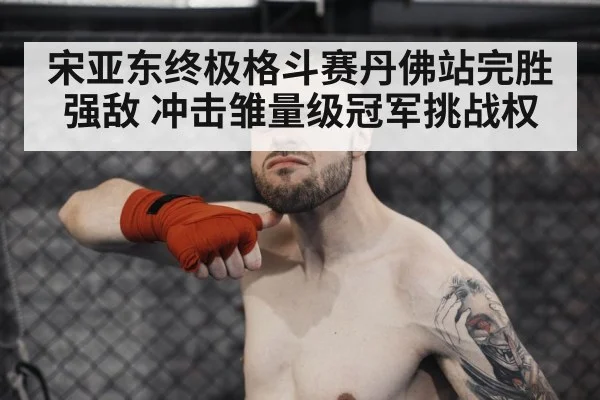 宋亚东终极格斗赛丹佛站完胜强敌 冲击雏量级冠军挑战权